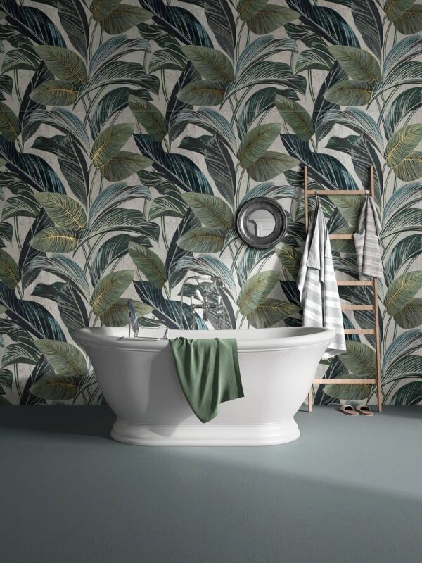 Una parete in stile equatoriale